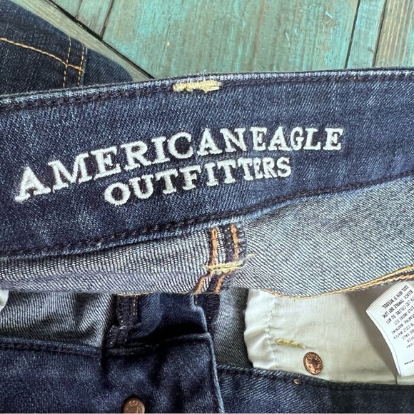 American Eagle Cut Off Jeans Shorts Size 14 - Picture 6 of 9